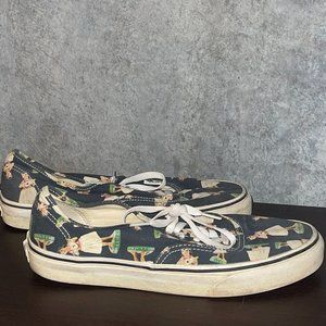 Vans Authentic Hula Girl Aloha Men’s Blue Shoes